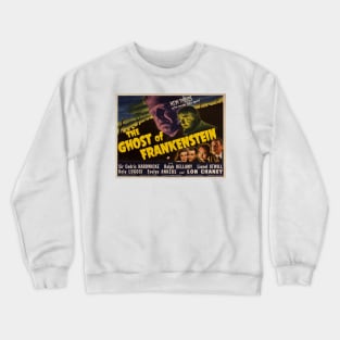 THE GHOST OF FRANKENSTEIN 1942 Vintage Hollywood Movie Crewneck Sweatshirt